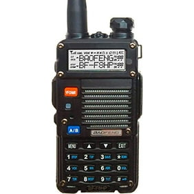 Btech Dmr 6x2 Dmr And Analog 7 Watt Dual Band Two Way Radio 136 174mhz Vhf 400 480mhz Uhf With Gps And Recording Includes Full Kit With 2 Batteries Programming Cable And More Walmart Com