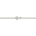 thumbnail image 4 of 925 Sterling Silver 1.15mm 8 Side Diamond-cut Boîte Chain 30 Inch, 4 of 5