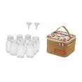thumbnail image 3 of Kit de especias para acampar con bolsas de viaje de 100 ml de botellas de líquido fáciles de usar para usar dispensadores de condición para mochileros Caqui, 3 of 8