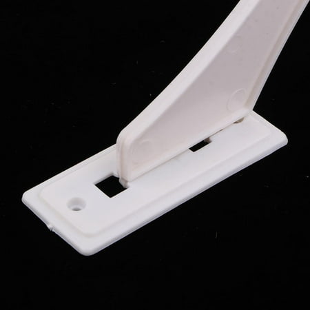 10 Sets White Assembly Display Stand, Easel Backs Display Photo Holder Stand, Displays Picture Frames, Crafts, 160x35mm