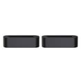 thumbnail image 1 of relayinert for Ultra-Quiet Flame Lamp Diffuser For Aromatherapy Fireplace Shape Flame Lamp rounded black 2Set, 1 of 6