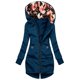thumbnail image 1 of Pntutb Chaqueta con estampado floral de moda para mujer Sudadera con bolsillo con cremallera Abrigo de manga larga Liquidación Pntutb Pntutb-5423, 1 of 2