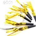 thumbnail image 6 of 24 Pieces Glitter Metallic Fringed Noise Maker Musical Blowouts, Squawker Whistles Party Noisemakers for Birthday, Baby Shower, New Year, Party Favor Decoration Supplies, 6 of 7