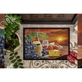 thumbnail image 3 of Chianti, Pears, Wine and Cheese Door Mat, 3 of 4