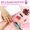 thumbnail image 4 of Saviland Keratin Dip Powder Nails Kit with Drill - 30 Colors Dipping Nail Powder Kit with Base and Top Coat Activator Dip Powder Liquids Set, Cuticle Oil and Electric Drill, 4 of 9
