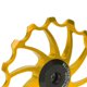 thumbnail image 5 of Polea Guía De Bicicleta, Rueda Guía De Alta Lubricidad Ligera 15T Para Bicicletas OTVIAP Oro, 5 of 8