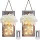 thumbnail image 1 of Vinta Mason Jar Lamp With Artificial Flower R, 1 of 4