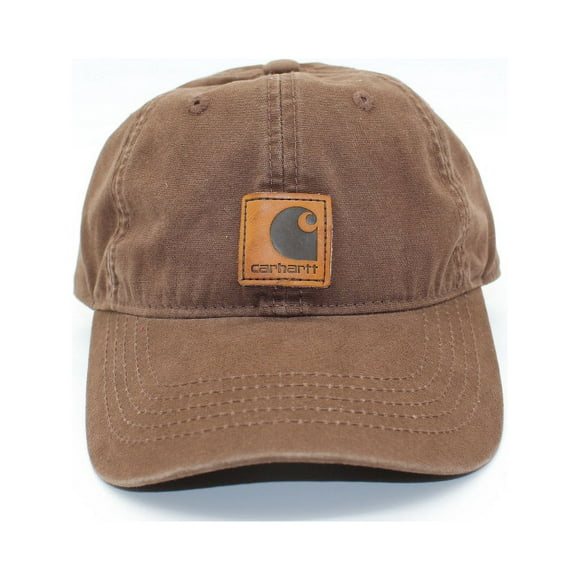 Carhartt Men's Canvas Cap Odessa Adjustable Hat - Brown