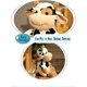 thumbnail image 3 of Juguete de peluche de vaca, muñeco de peluche con forma de animal de peluche, cojín suave y esponjoso para abrazar a un amigo, regalo para todas las edades y ocasiones, 1 pieza, 30 cm, 3 of 5