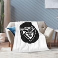 thumbnail image 6 of St Bonaventure University Logo Fleece Blanket, Very Soft Microfiber Flannel Blanket for Couch Warm and Cozy for All Seasons, 6 of 6