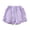 Purple, variant on Nwiuh Toddler Baby Girl Ruffle Shorts Plaid Elastic Waist Shorts Pants Bottoms Casual Summer (Green, 12-18 Months)