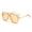 C2 transparent tea frame tea piece, variant on 2026 New Cross-Border European and American Fashion Sunglasses for Men, Versatile Trendy Large Frame Aviator Glasses, Retro Fluorescent Green Sunglasses for Women