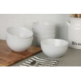 thumbnail image 4 of 10 Strawberry Street Wazee Matte 5.5"/20oz Cereal Bowl, Set of 6, White, 4 of 5