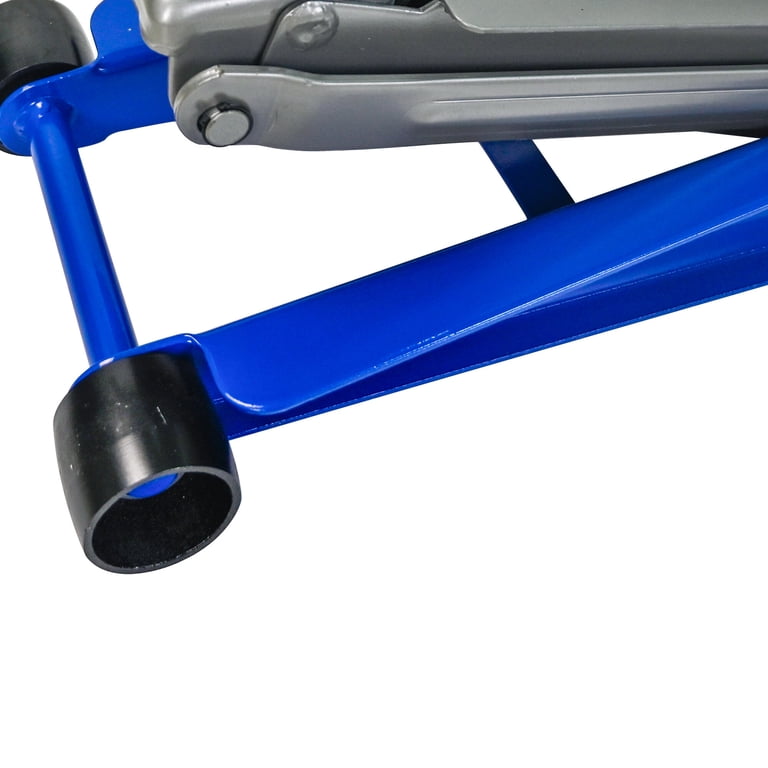 Car Jack 3T Heavy Duty Horizontal Double Pump Floor Jack (without