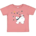 thumbnail image 3 of Inktastic Christmas Polar Bear and Cub with a star Boys or Girls Baby T-Shirt, 3 of 5