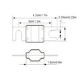 thumbnail image 4 of Pack of 4 Car Fuse Holder Universal Auto Vehicle Truck Caravans RVs Flame Retardant Circuit Protection Fuses Replacement Parts 150A, 4 of 9