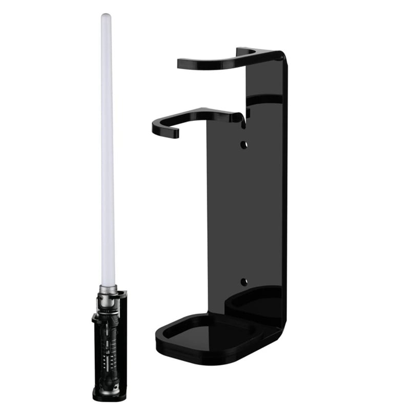Lightsaber Wall Mount Stand Light Saber Display Rack Wall HolderIncluded Screws Hardwares for