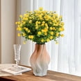 thumbnail image 6 of 6 Bundles Outdoor Artificial Fake Flowers UV Resistant No Fade Boxwood Faux Plastic Plants for Garden Patio Porch Window Box,Home Wedding Farmhouse Outdoor Decorations for Patio,2026, 6 of 6