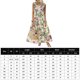 thumbnail image 4 of Vestido Sin Mangas Vestidos de playa de verano Vestidos sueltos con estampado floral de moda para el trabajo (Púrpura XL) Kuymtek para Mujer Púrpura T S, 4 of 8