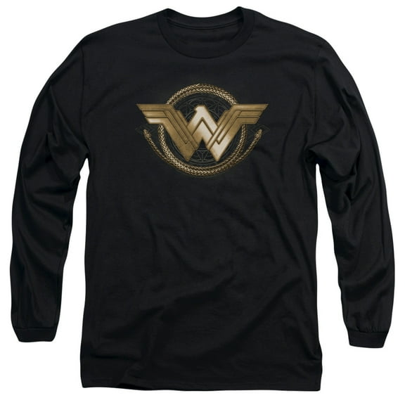 Wonder Woman Movie - Lasso Logo - Long Sleeve Shirt - Medium