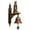 Style-A11, variant on Our Lady of Grace 11-Inch Bronze Wall Bell - Virgin Mary Religious Statue, Miraculous Medal Design, and Sacred Heart Charm for Garden & Home (Style-A)