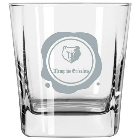 

Memphis Grizzlies 14oz. Frost Stamp Old Fashioned Glass