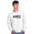 thumbnail image 4 of Funny People Not A Fan Sarcastic Joke Sweatshirt for Men or Women Brisco Brands X, 4 of 6