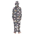 thumbnail image 3 of Unicorn Rainbow Cloud Pattern One Piece Pajamas Soft Jumpsuit Cozy Sleep and Play Romper Zipper and Pockets 13Y-14Y, 3 of 8