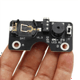 thumbnail image 3 of Efficient CW Morse Code Learning Tool Morse Key Trainer with Integrated LED and Sound for Rhythm Mastery Morse Tool,1 * Practice Board 1 * Adapter,Black & White, 3 of 6