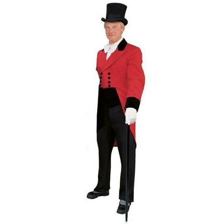 Men's Red Double-Breasted Tailsuit Regency Collection