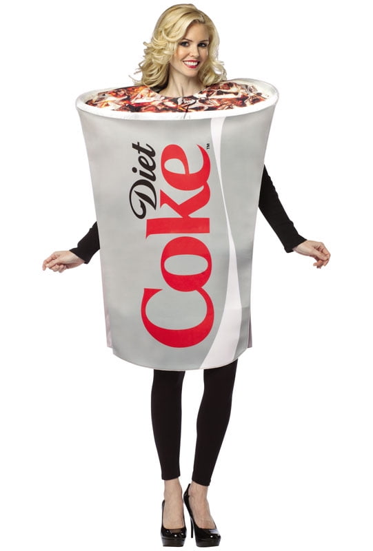 Coca Cola Diet Coke Cup Adult Costume - Walmart.com