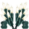 thumbnail image 1 of Cadena de Luces ASENEK 50 LED Blanco Cálido 2 Unidades, 1 of 7