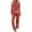 Red, variant on Pajamas Sets for Women Under $10 2PC Plus Size Womens Pajamas Tops and Pants Army Green