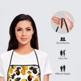 thumbnail image 4 of Goofa Bib Apron, Unisex Aprons Adjustable Waterdrop Resistant Cooking Kitchen Apron for Chef, Duck In Black Suit1 Pattern Apron Bulk, 4 of 5