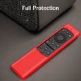 thumbnail image 4 of Fintie Protective Case for Samsung Smart Solar Cell Remote Control 2023 2022 BN59-01388A BN59-01385 BN59-01386 BN59-01391, Light Weight Kids-Friendly Anti Slip Shockproof Silicone Cover, Red, 4 of 9