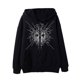 thumbnail image 4 of Puntoco, sudadera de calavera oscura de otoño/invierno para mujer, sudadera con capucha para hombre y mujer, sudadera gótica de pareja Harajuku, sudadera con cremallera de gran tamaño, liquidación Puntoco Puntoco-2235, 4 of 9