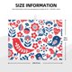 thumbnail image 2 of Fotbe Birds Flowers Alfombrilla de Secado para Cocina con Estampado, 18x24 Pulgadas, 2 of 7