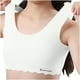 thumbnail image 3 of Penkiiy Chicas Suave Entrenamiento Bras, Sin Seamless First Bra Chicas Deportes Bras Longline Crop Bra, Pecho Doble Lined, 3 of 7