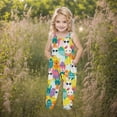 thumbnail image 5 of Easter Toddler Kids Printing Jumpsuit Playsuit Strap Romper Summer Outfits Clothes for Boys Girls, 5 of 6