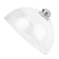 thumbnail image 4 of 1PC Plastic Transparent Cover Snack Food Cover Cake Cover Plastic Tray Cover (White), 4 of 6