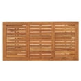 thumbnail image 3 of vidaXL Garden Bar Table 120x60x105 cm Solid Wood Acacia, 3 of 4