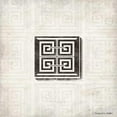 thumbnail image 2 of OnRei 15x15 Gold Ornate Wood Framed with Double Matting Museum Art Print Titled - GEO, 2 of 4