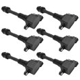 thumbnail image 5 of Bobina de encendido del motor, 6 bobinas de encendido del motor 22448 8J115 de repuesto para Altima Maxima Murano Pathfinder, 5 of 5