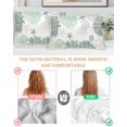 thumbnail image 2 of Sage Green Coastal Pillow Cases Standard Size Set of 2, Smooth Satin Pillowcase for Hair and Skin, Coral Grey Jellyfish Nautical Decorative Cooling Bed Pillow Covers with Zipper, 20x26 Inches, 2 of 4