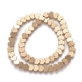 thumbnail image 2 of Non-magnetic Hematite Beads Strands Heart Golden Plated 7x8x2mm Hole: 1mm about 64pcs/strand 16.14 inch(41cm), 2 of 3