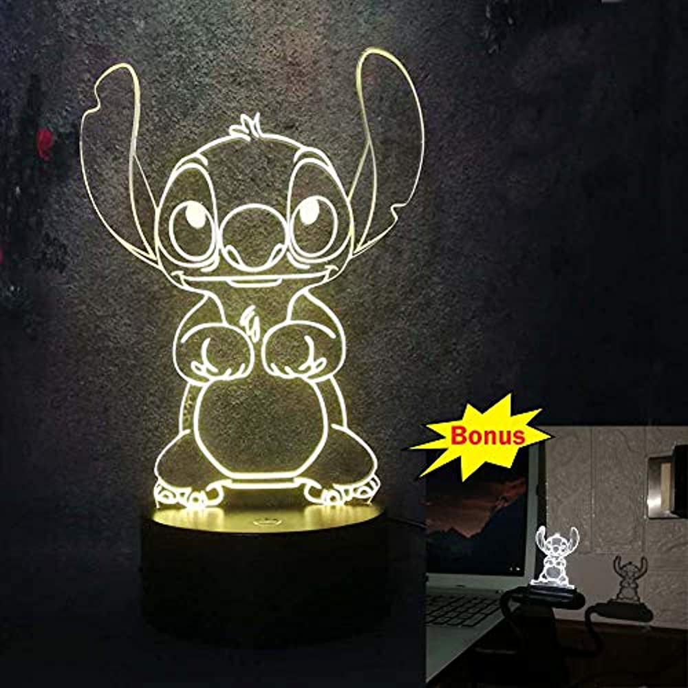 Lovely 3D Animal Baby/Kids Bedroom Lamp Table Desk Night Light 