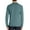 Blue, variant on Coshow Mens Fashion Henley Shirts Long Sleeve Button T-Shirt Basic Casual Tee with Pocket