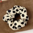 thumbnail image 1 of OOCA 1 Pce Chouchou Élastique Doux Imprimé Léopard pour Cheveux, Boucle de Queue de Cheval, Bandeau Élastique pour Femmes, Accessoires pour Cheveux, 1 of 7