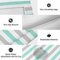 thumbnail image 5 of Teal Grey Outdoor Rug 4x6 Ft, Non Slip Washable Area Rug, Farmhouse Watercolor Modern Geometric Patio Rugs Carpet Runner, Large Floor Mat for Indoor/Outdoor Deck Porch Camping, 5 of 8