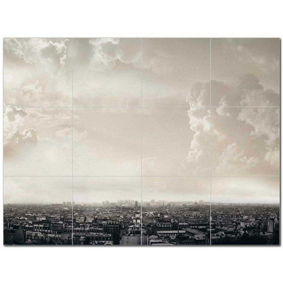 City Scenes Ceramic Tile Mural Kitchen Backsplash Bathroom Shower 404612-S43